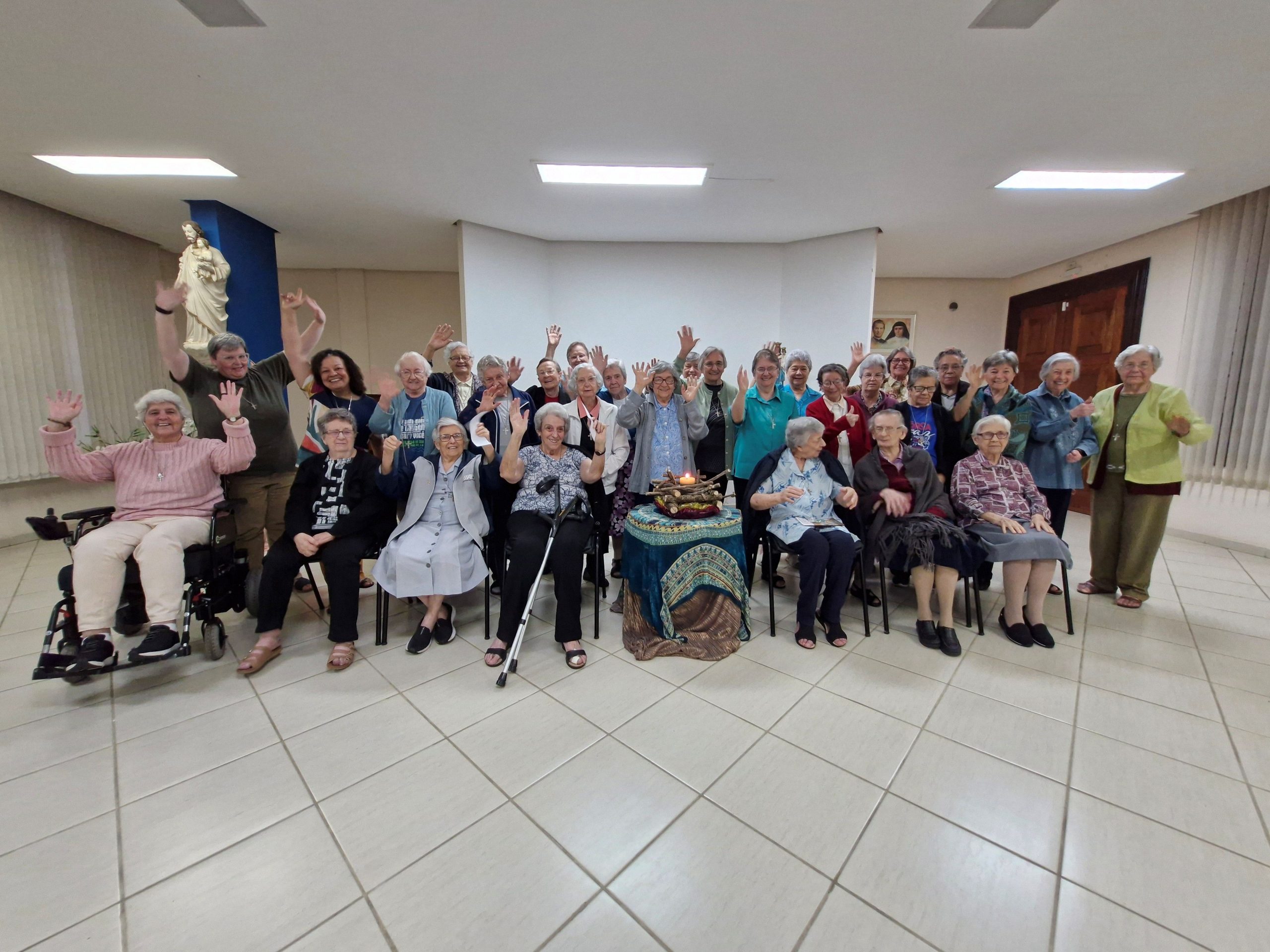 Comunidade da Lapa acolhe a visita da Inspetora, Irmã Alaíde Deretti