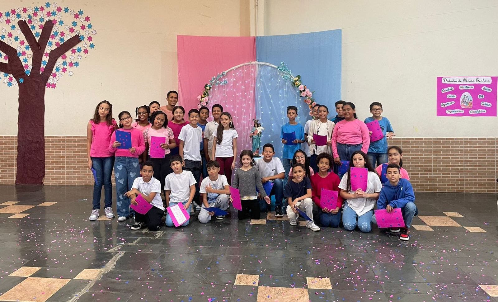 Festa de Nossa Senhora Auxiliadora emociona o CCA Santa Lúcia com espiritualidade, arte e amorosidade