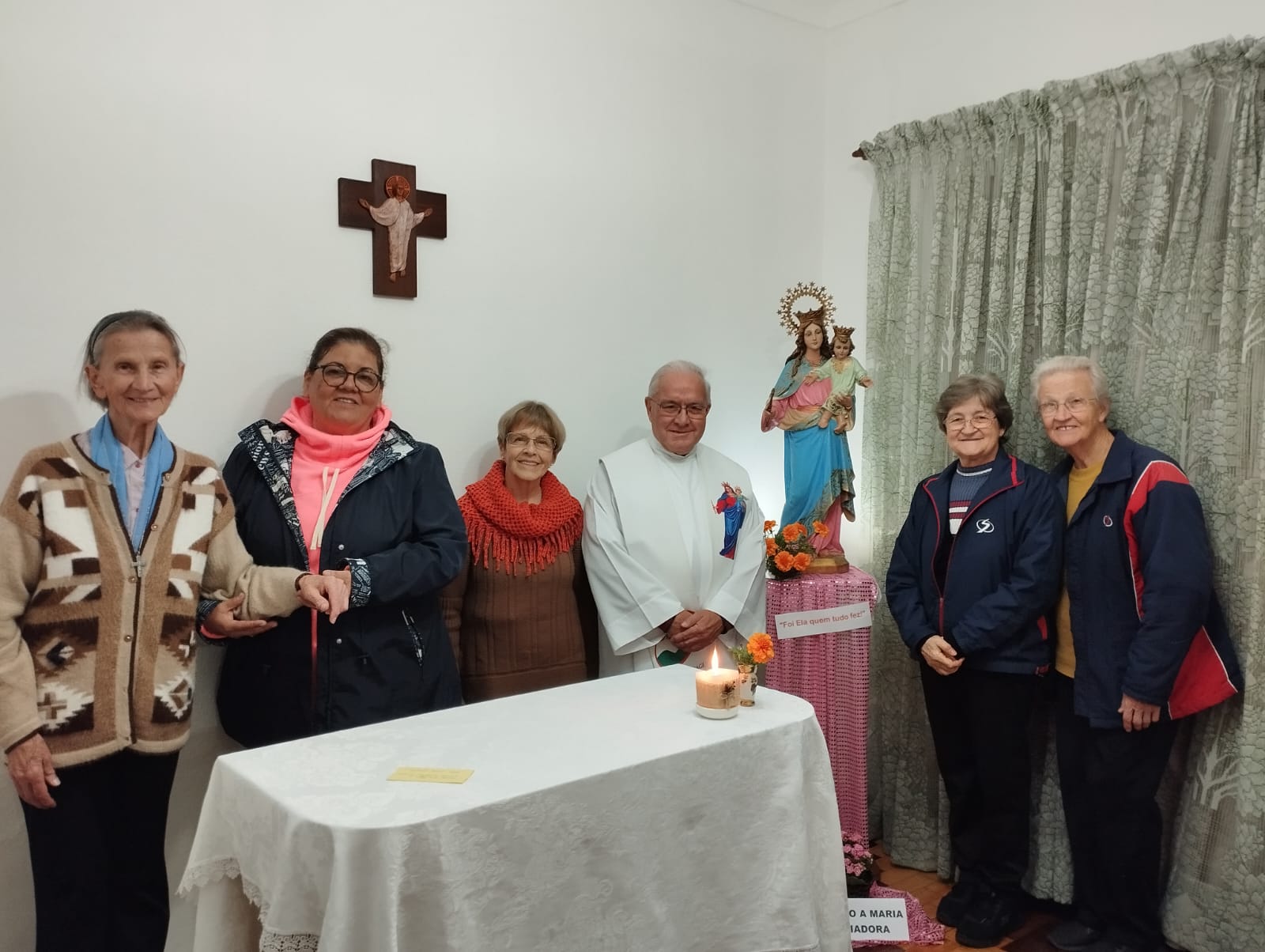 Irmãs Salesianas de Bagé recebem visita fraterna e participam de Celebração Eucarística