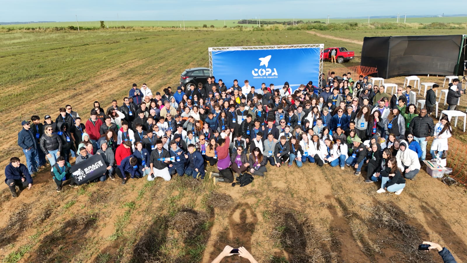 Equipe do INSA de Cambé conquista título na Copa Sudeste de Foguetes