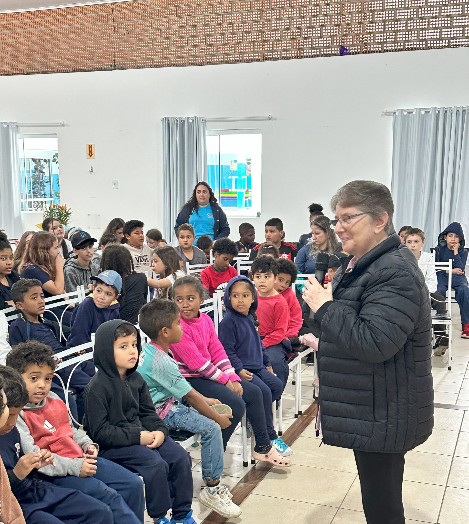 Inspetora da BAP visita Obra Social e fortalece a missão e o carisma salesiano