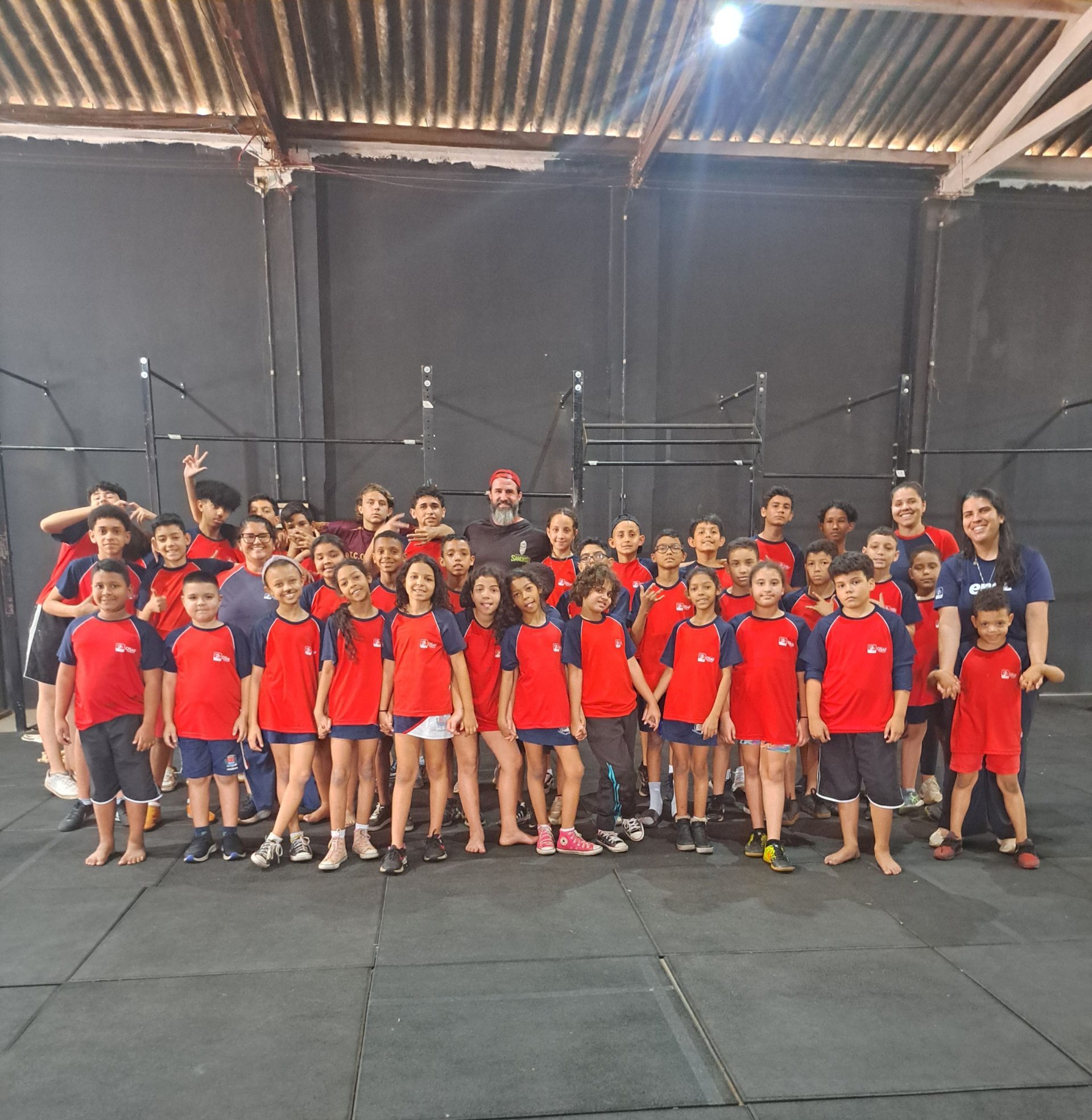 Centro Funcional Team Sandrão proporciona atividade para os educandos da OSAF