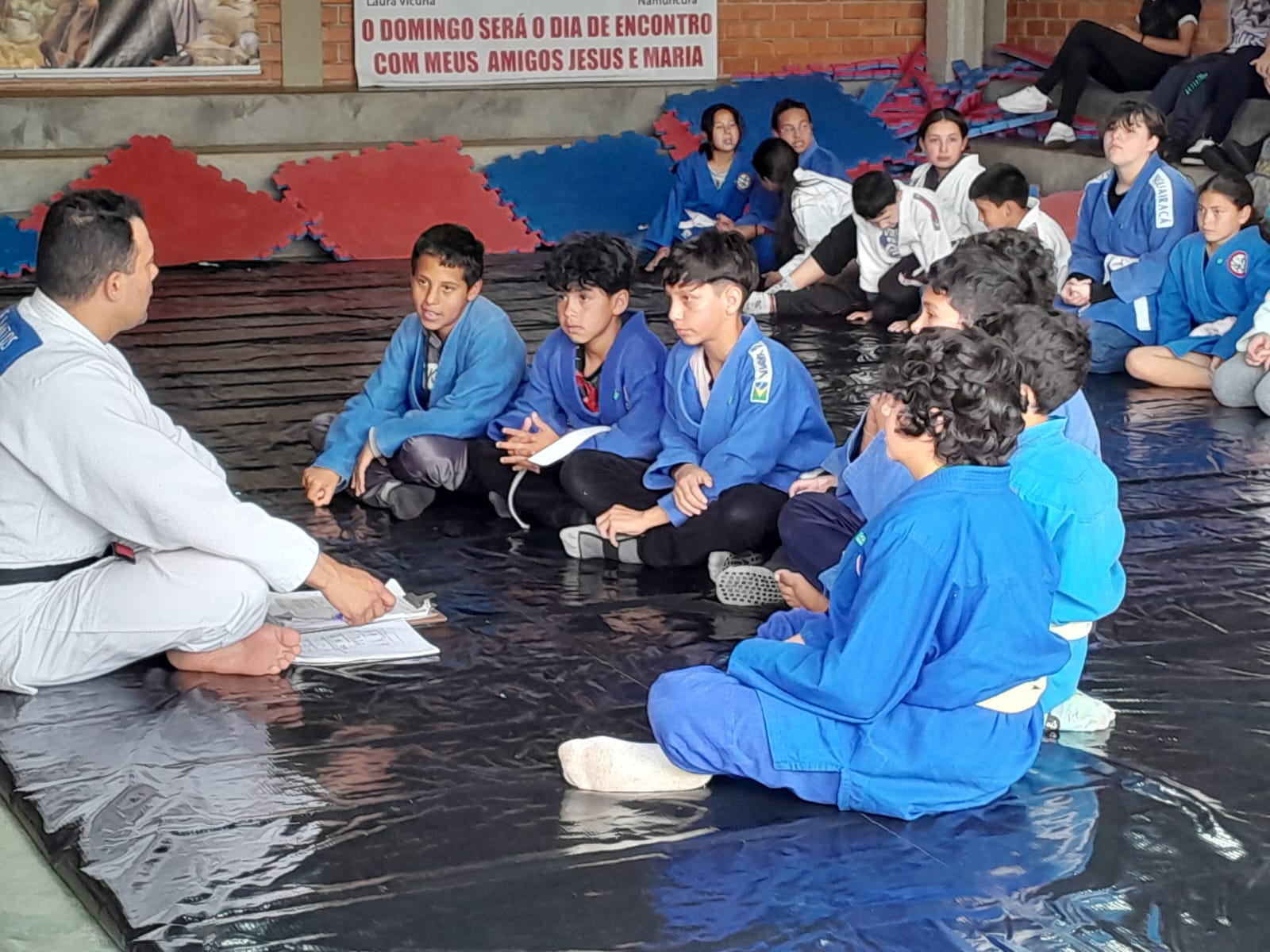 Troca de Faixas do Judô marca momento de cultura e superação no Instituto João Paulo II