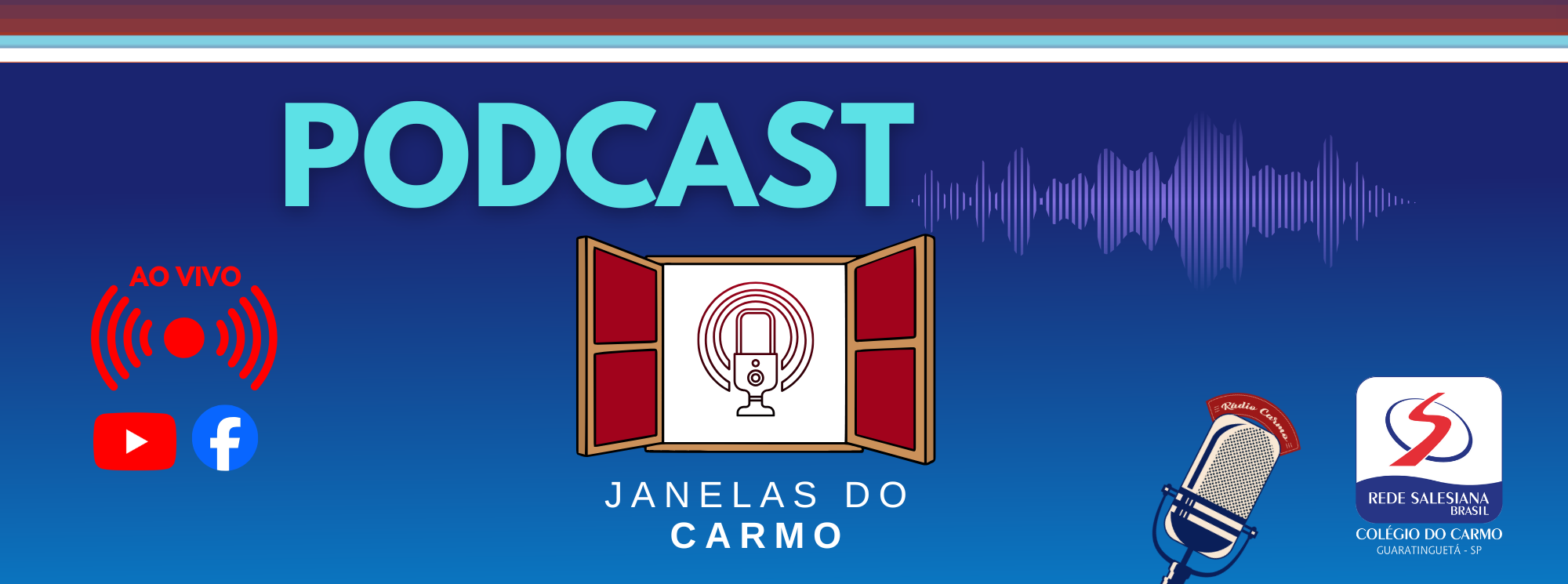 Colégio do Carmo compartilha uma nova iniciativa: Podcasting “Janelas do Carmo”
