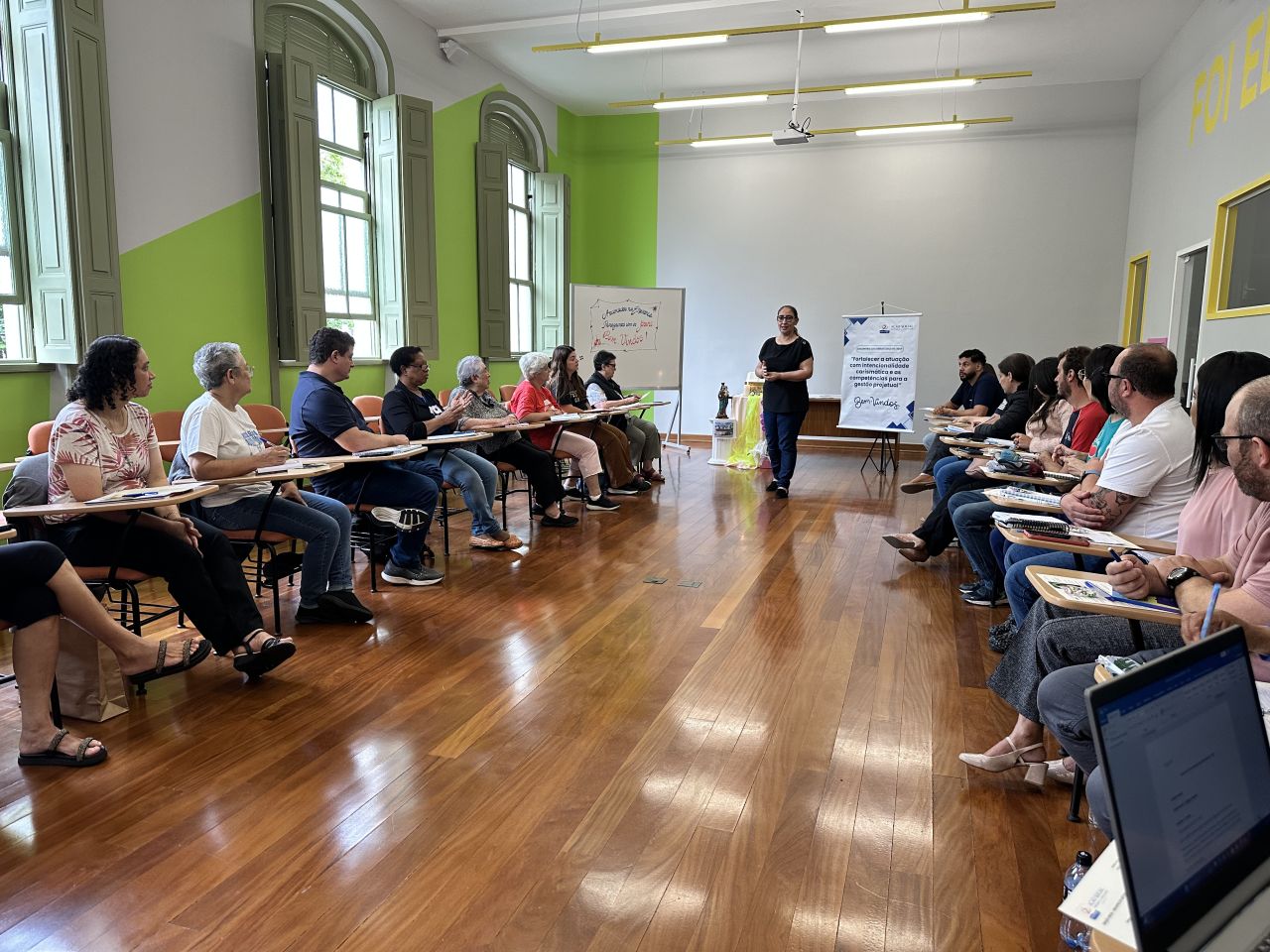 Ação Social da BAP reúne lideranças em São Paulo para fortalecer presença salesiana e gestão projetual