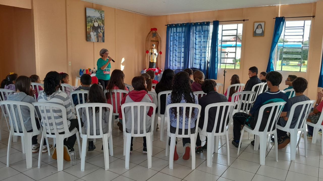 Semana da Acolhida no IASJPII integra 85 educandos e inicia oficinas em Guarapuava