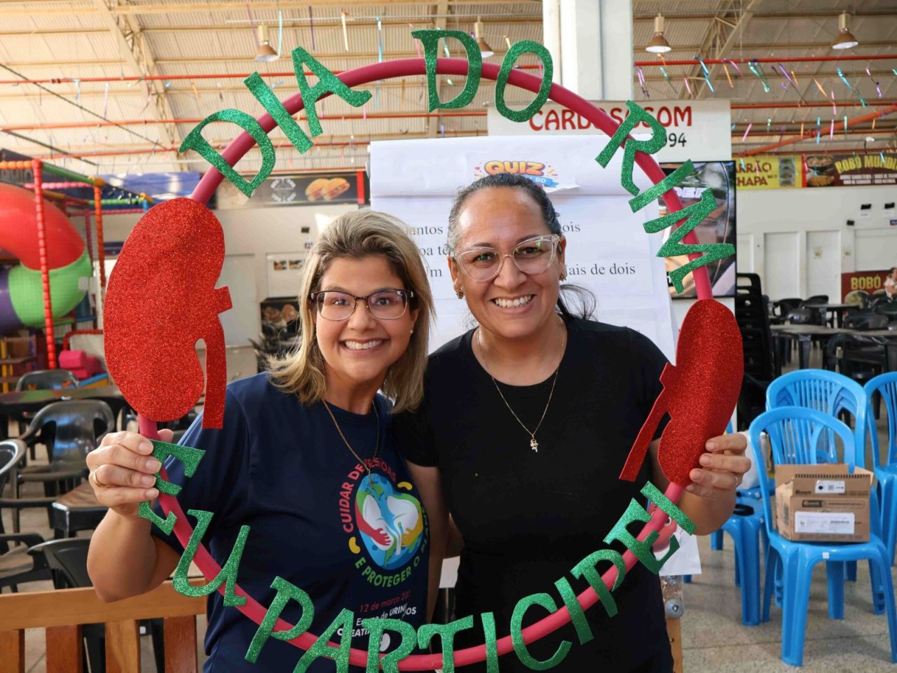 Hospital Auxiliadora promove ação do Dia Mundial do Rim na Feira Central de Três Lagoas