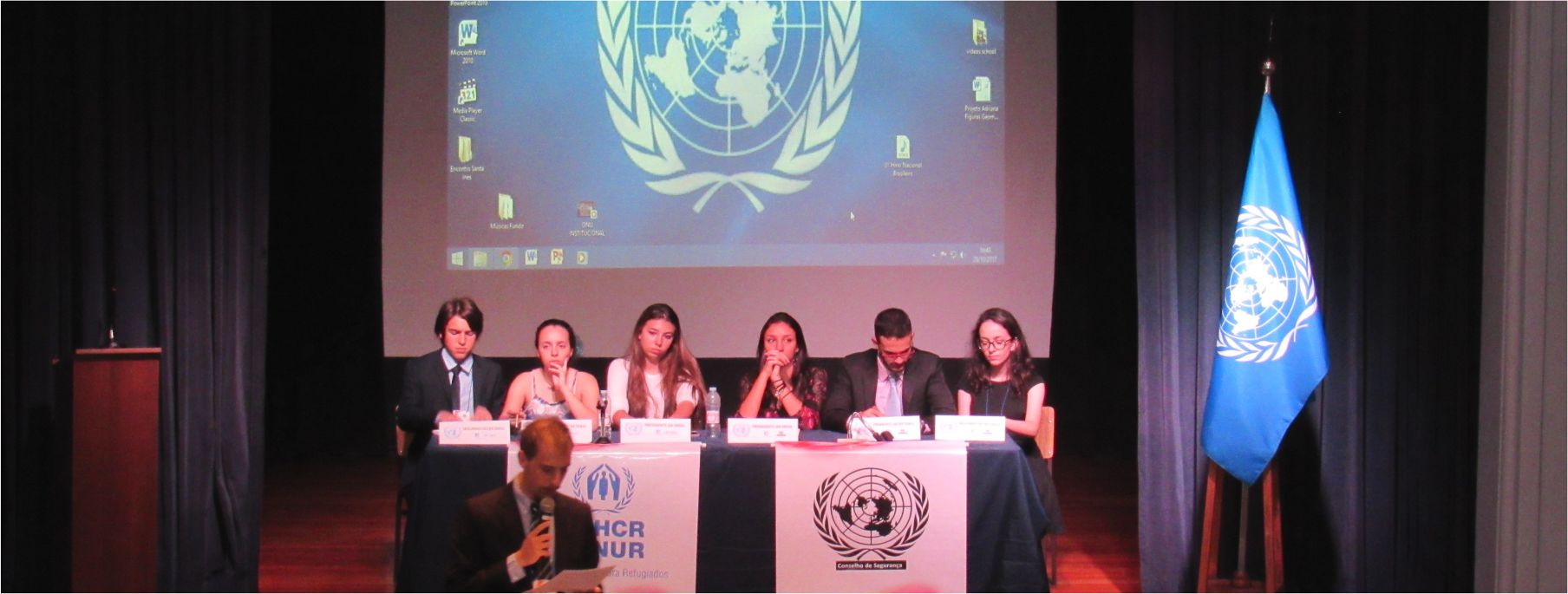 Alunos salesianos participam de Modelo de Simulação da ONU
