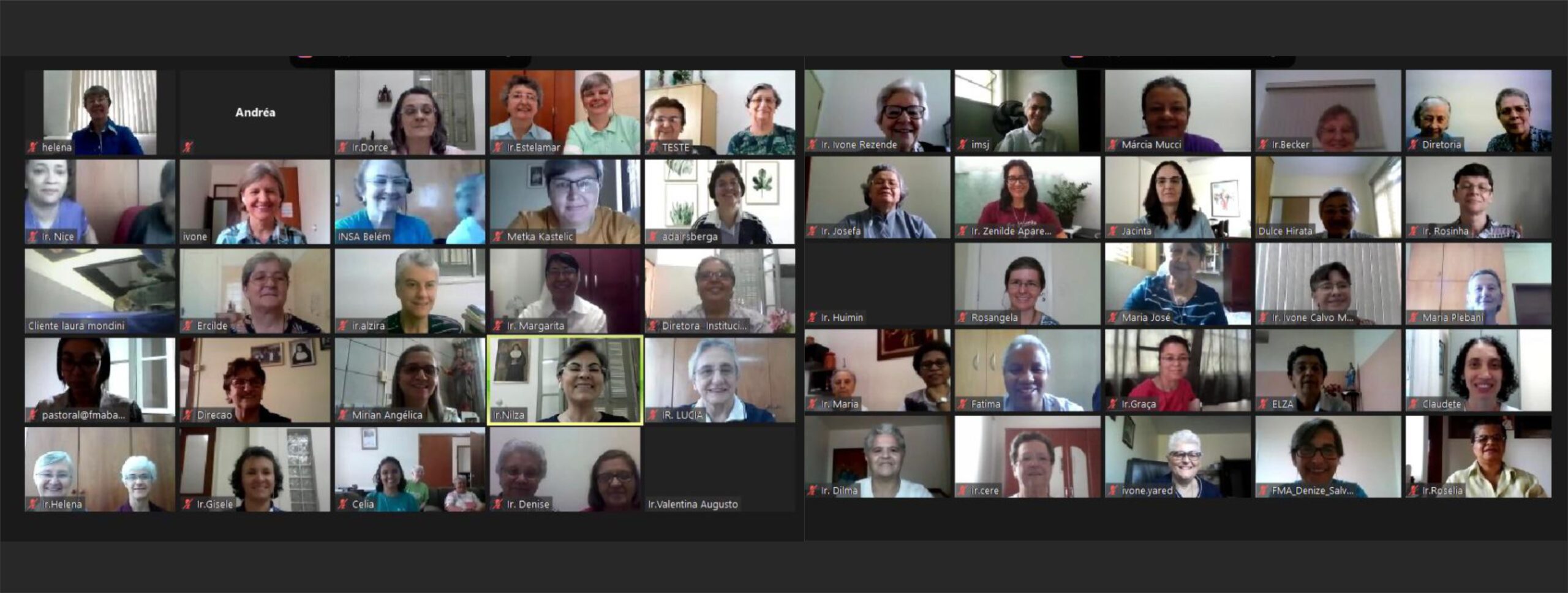 Capítulo Inspetorial on-line elege Delegada e Suplente