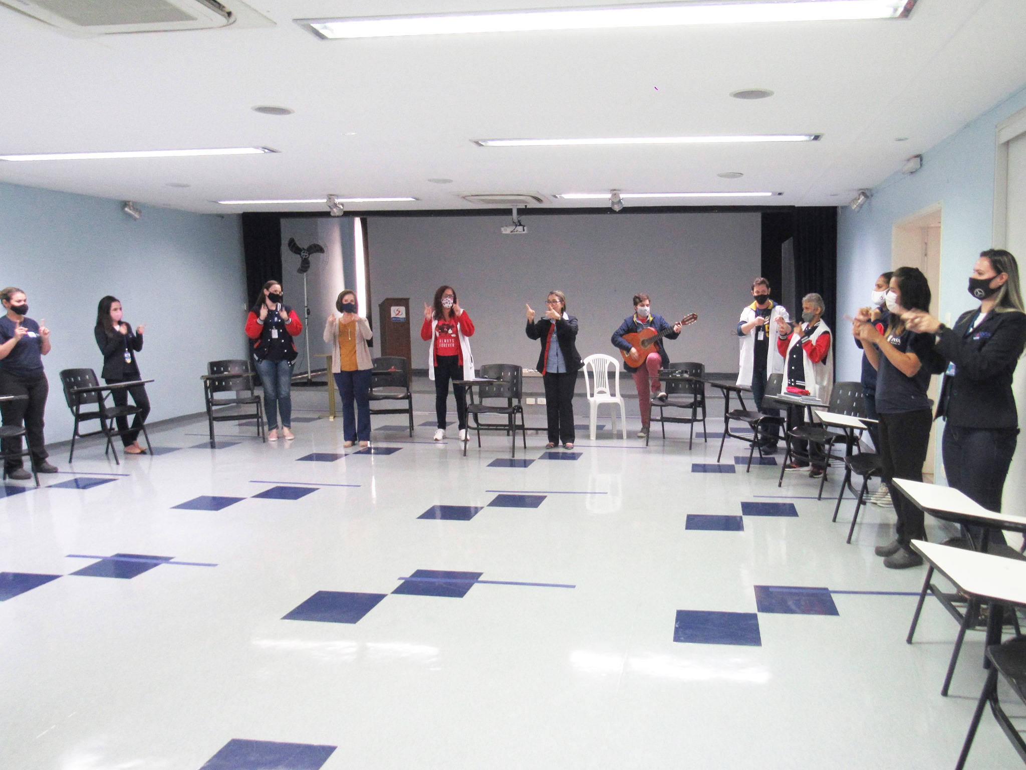 INSA-SP recebe visita da Ir. Solange de Fátima Sanches