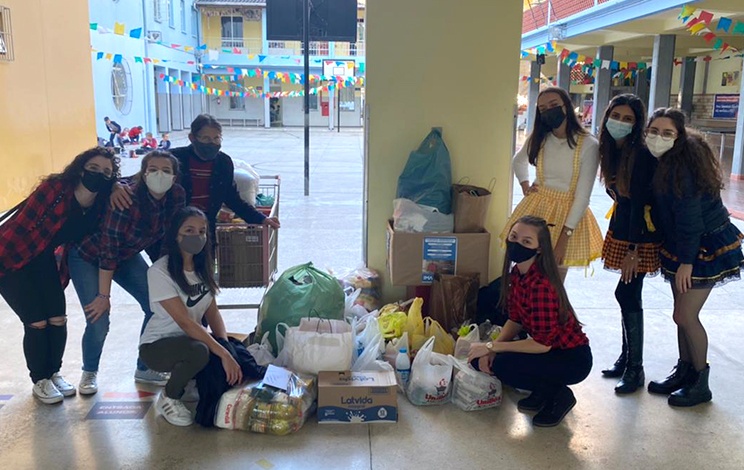 Em Rede Contra a Fome: IMA entrega doações da campanha emergencial destinada aos refugiados