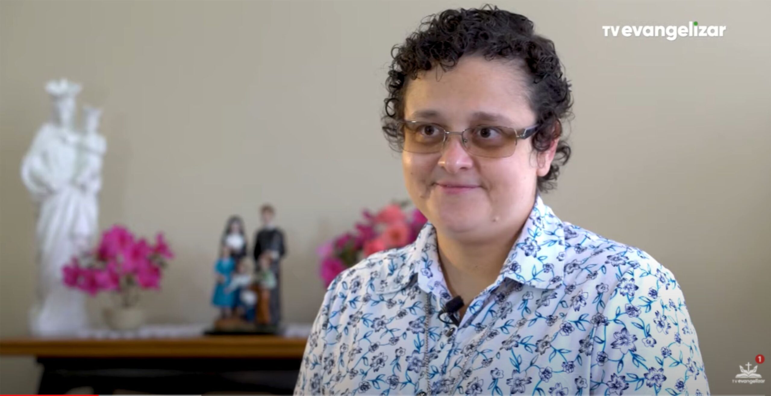 Ir. Celene Couto participa da série na TV Evangelizar