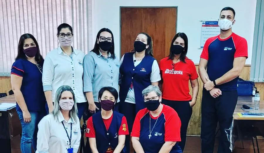 OSAF promove reunião para alinhamento de projetos com a equipe do Colégio Auxiliadora de Ribeirão Preto