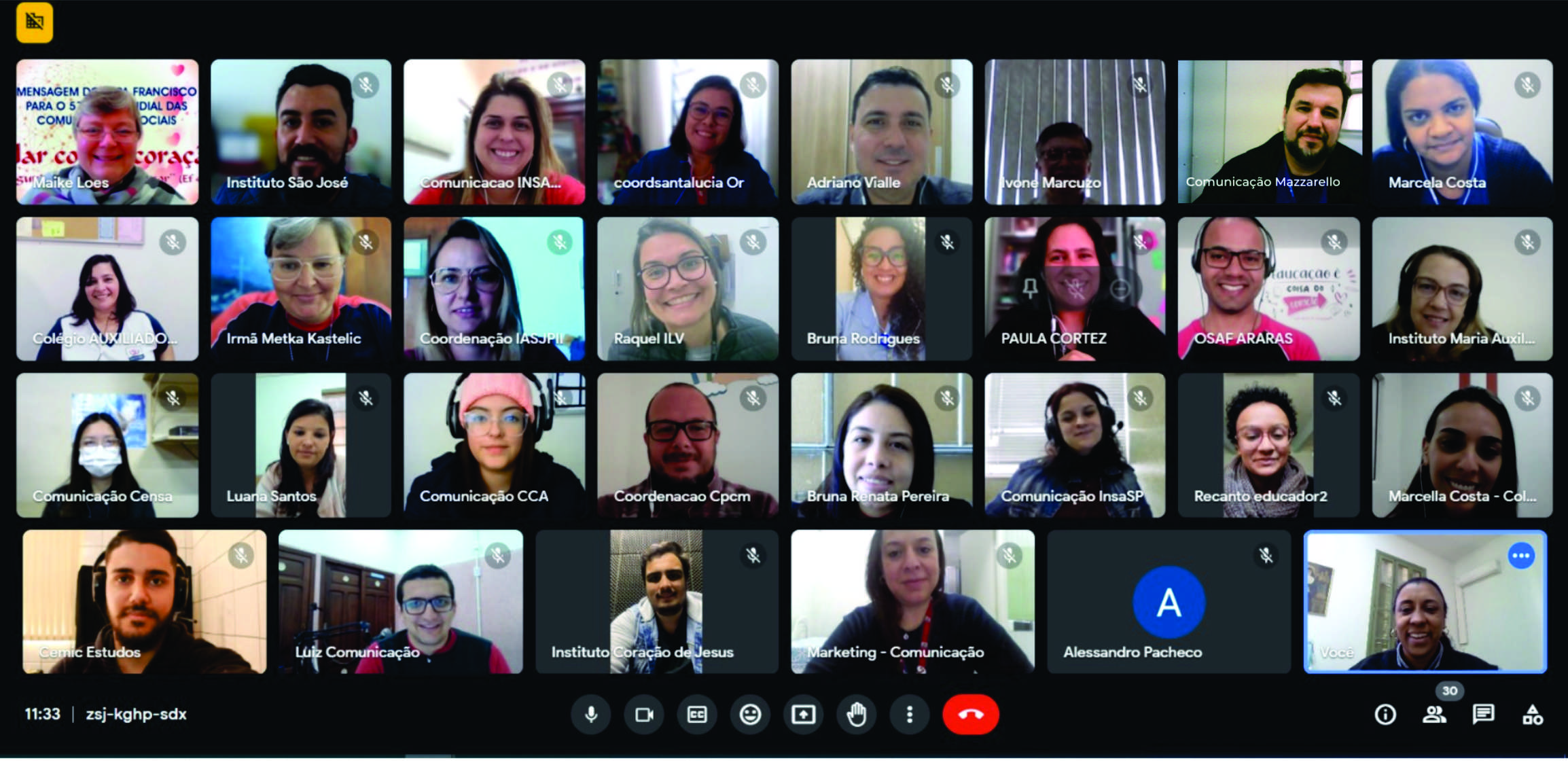 Comunicadores da BAP se reúnem para formação profissional e planejamento de ações comunicativas