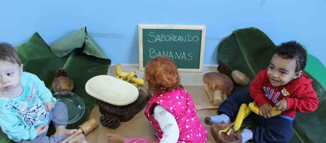 CEI Pingo de Gente estimula o desenvolvimento integral dos bebês com atividades integradas e nutritivas