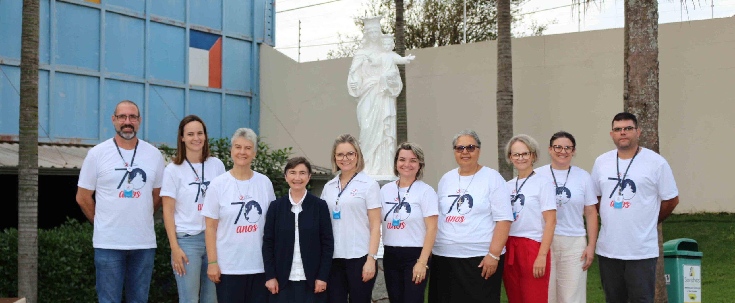 Conselheira Geral chega ao Paraná e visita escola salesiana de Cambé
