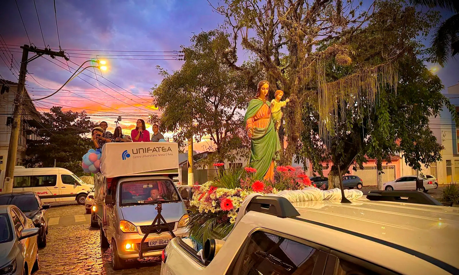 Carreata em honra a Nossa Senhora Auxiliadora é promovida pelo UNIFATEA